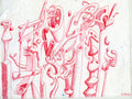 Red Pen Drawing (2023)